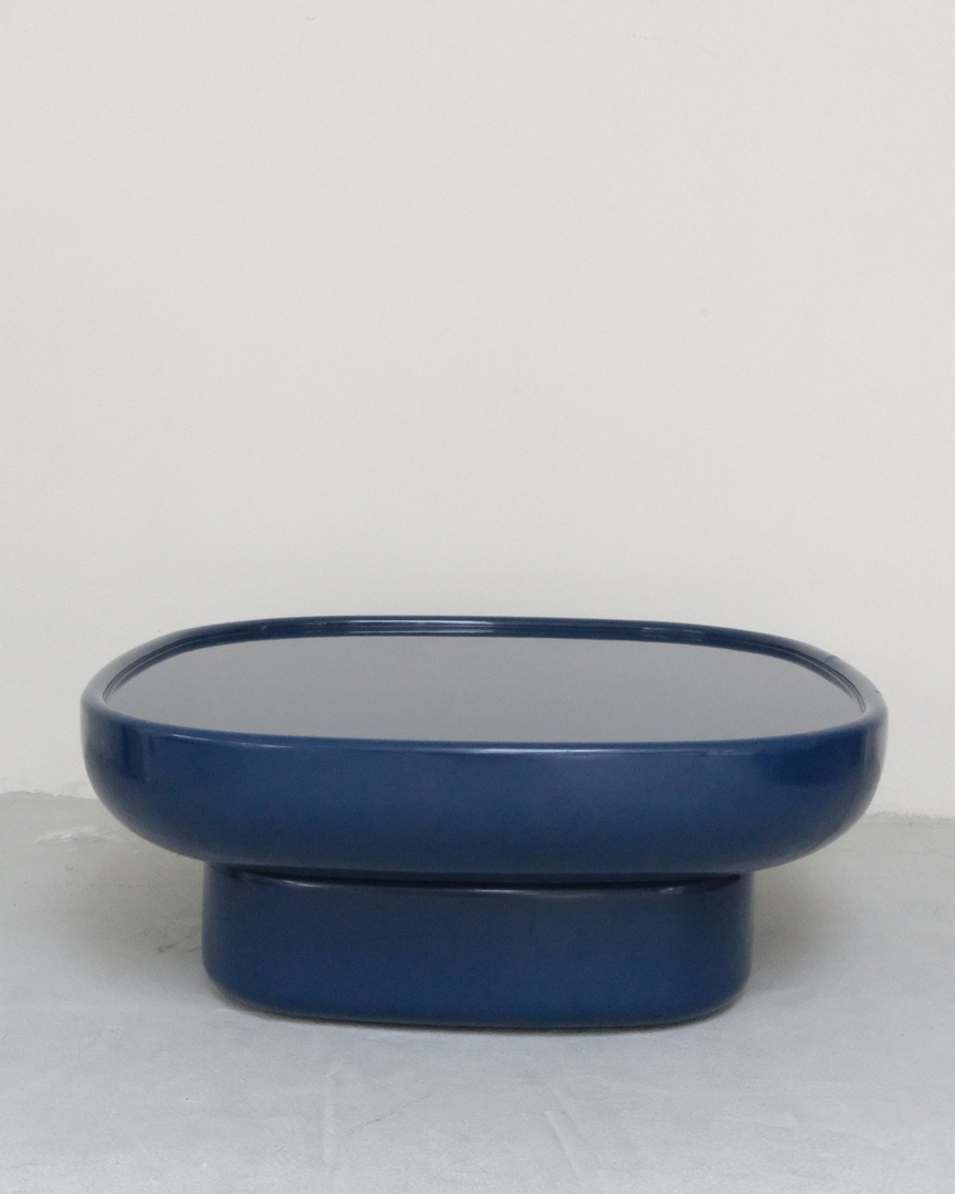Ready to Ship: The Oswald Coffee Table in High Gloss Lacquer Big Size (L.100xW.60xH.38 cm)