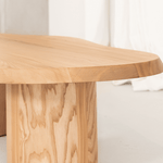 Load image into Gallery viewer, The Grover table in Solid Ash Wood
