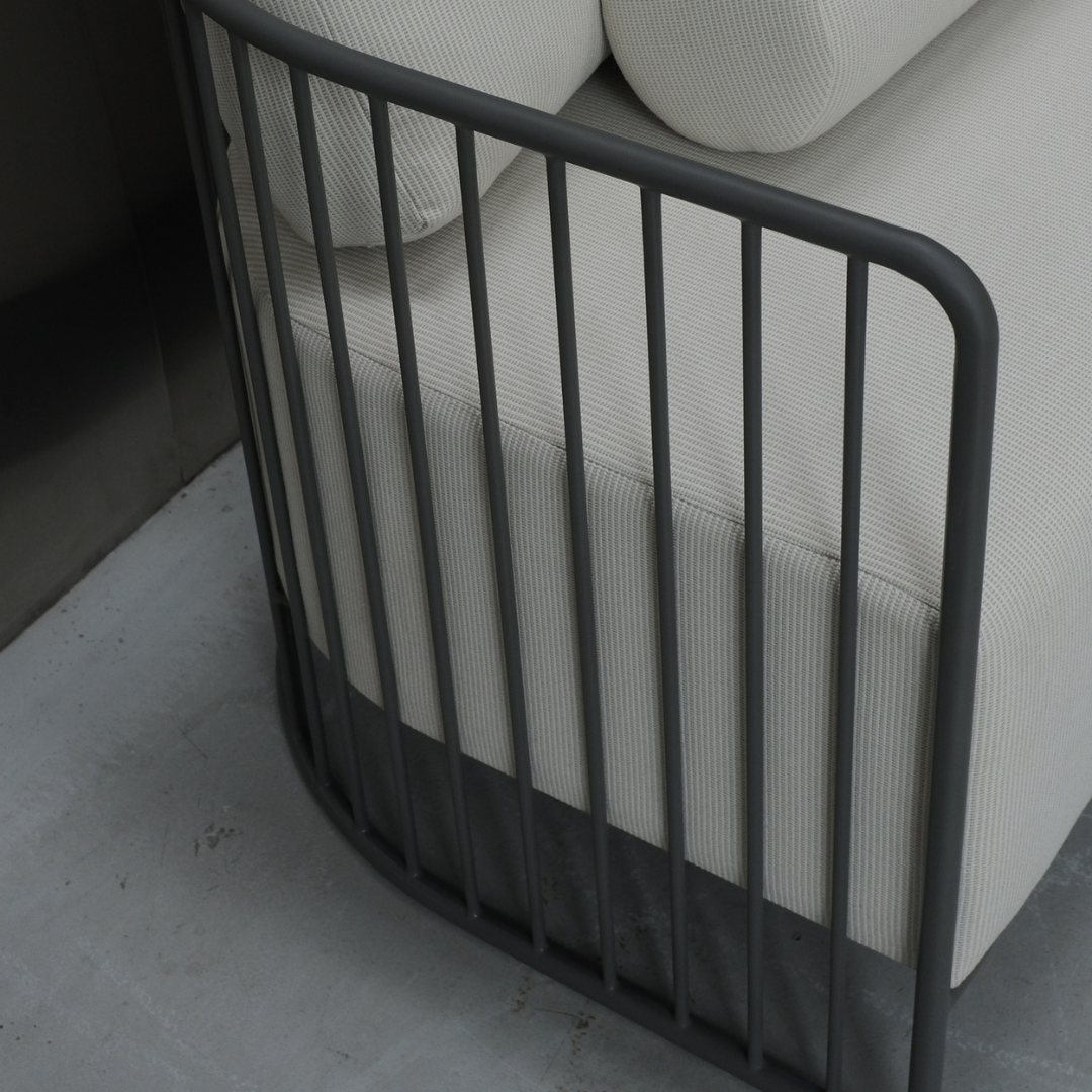 Ready to Ship: The Willa Outdoor 2 Seater Chair (L.140xW.77xH.95 cm)