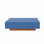 Load image into Gallery viewer, READY TO SHIP: The June Coffee Table in Sapphire Tile