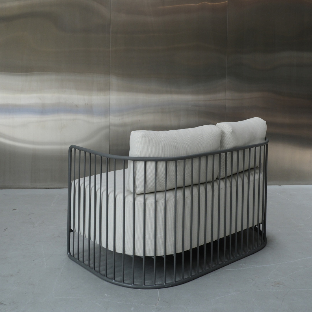Ready to Ship: The Willa Outdoor 2 Seater Chair (L.140xW.77xH.95 cm)