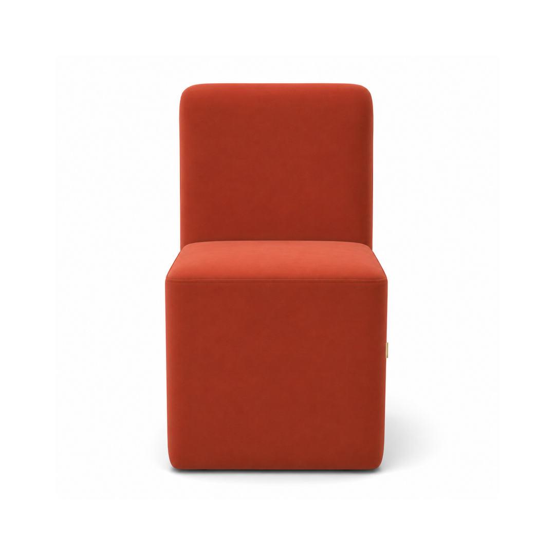 The Astrid Wheeled Dining Chair