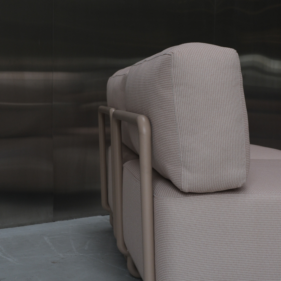 Ready to Ship: The Trevor Outdoor Modular Accent Chair (L.80xW.80xH.65 cm) (SOLD AS ONE)