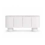 تحميل الصورة إلى عارض المعرض، Ready to Ship: The Marvin Sideboard with volakas marble  (L.165xW.50xH.85 cm)
