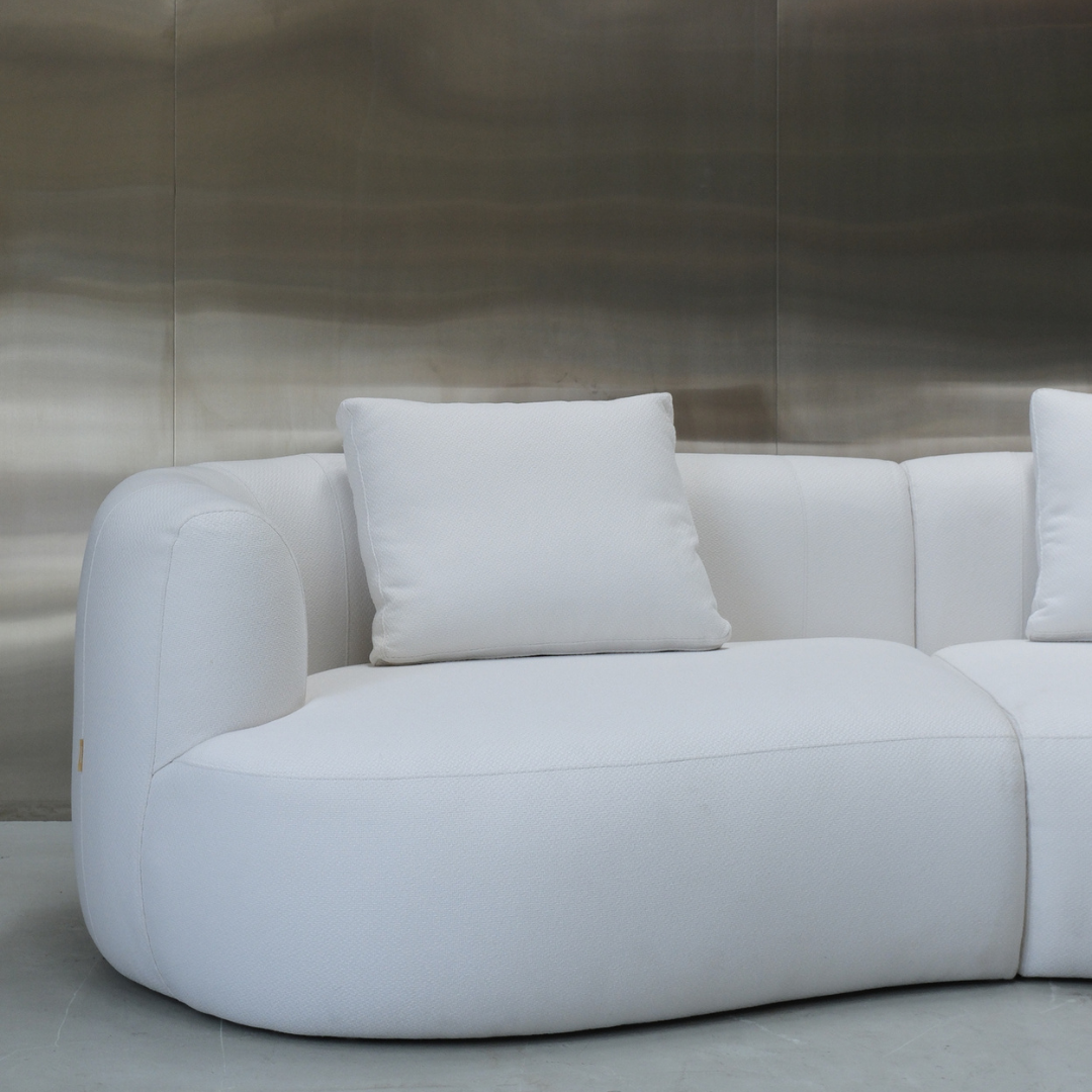 READY TO SHIP: The Eddy Curve Sofa (L.356xW.107xH.65 cm)