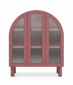 تحميل الصورة إلى عارض المعرض، Ready to Ship: The Wally Glass Cabinet (L.200xW.40xH.58 cm)