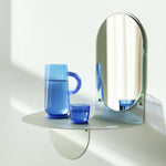 Load image into Gallery viewer, Mirror Flip Grey - Decorative Metal Sheet Mirror