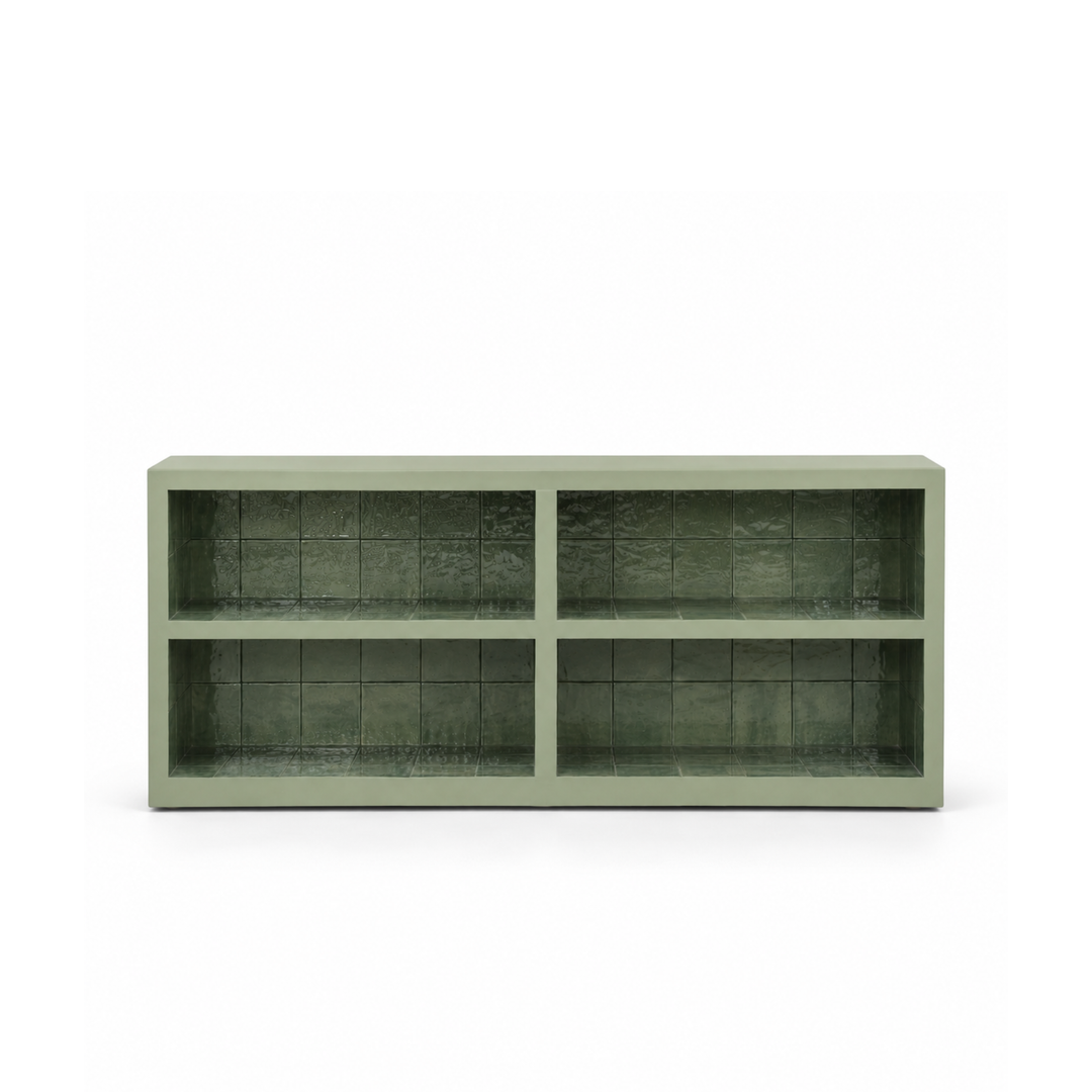 The Naila Shelving Unit in Tile