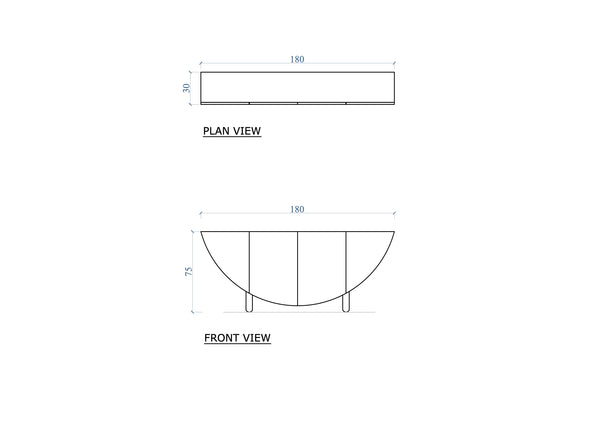 خزانة جانبية أستوريا