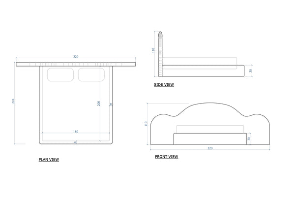Belinda Bed King Size