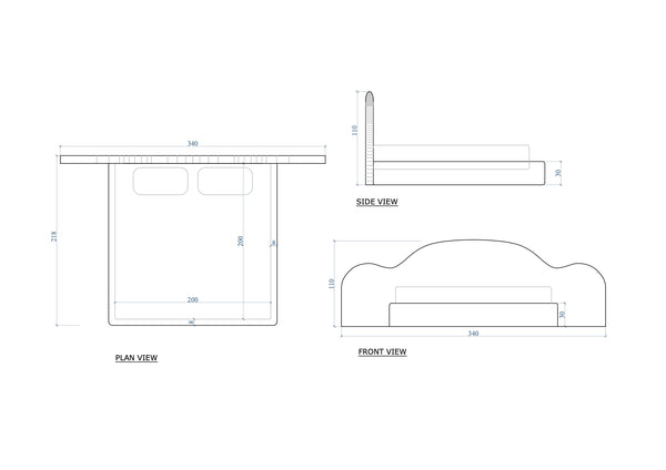Belinda Bed Super King Size