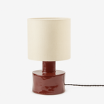 Load image into Gallery viewer, Table Lamp Red - Beige Catherine
