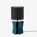 Load image into Gallery viewer, Table lamp °1 blue - black Yucca
