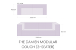Load image into Gallery viewer, The Damien Modular Couch
