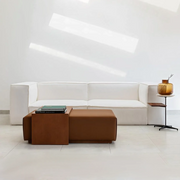 Damien Modular Couch styled in a luxury Dubai living room with neutral tones and elegant decor.