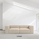 Load image into Gallery viewer, liner febric cloud sofa
