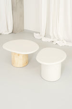 Load image into Gallery viewer, The Rufus Coffee Table set in Microplaster and Burlwood (Bundle Pricing)

