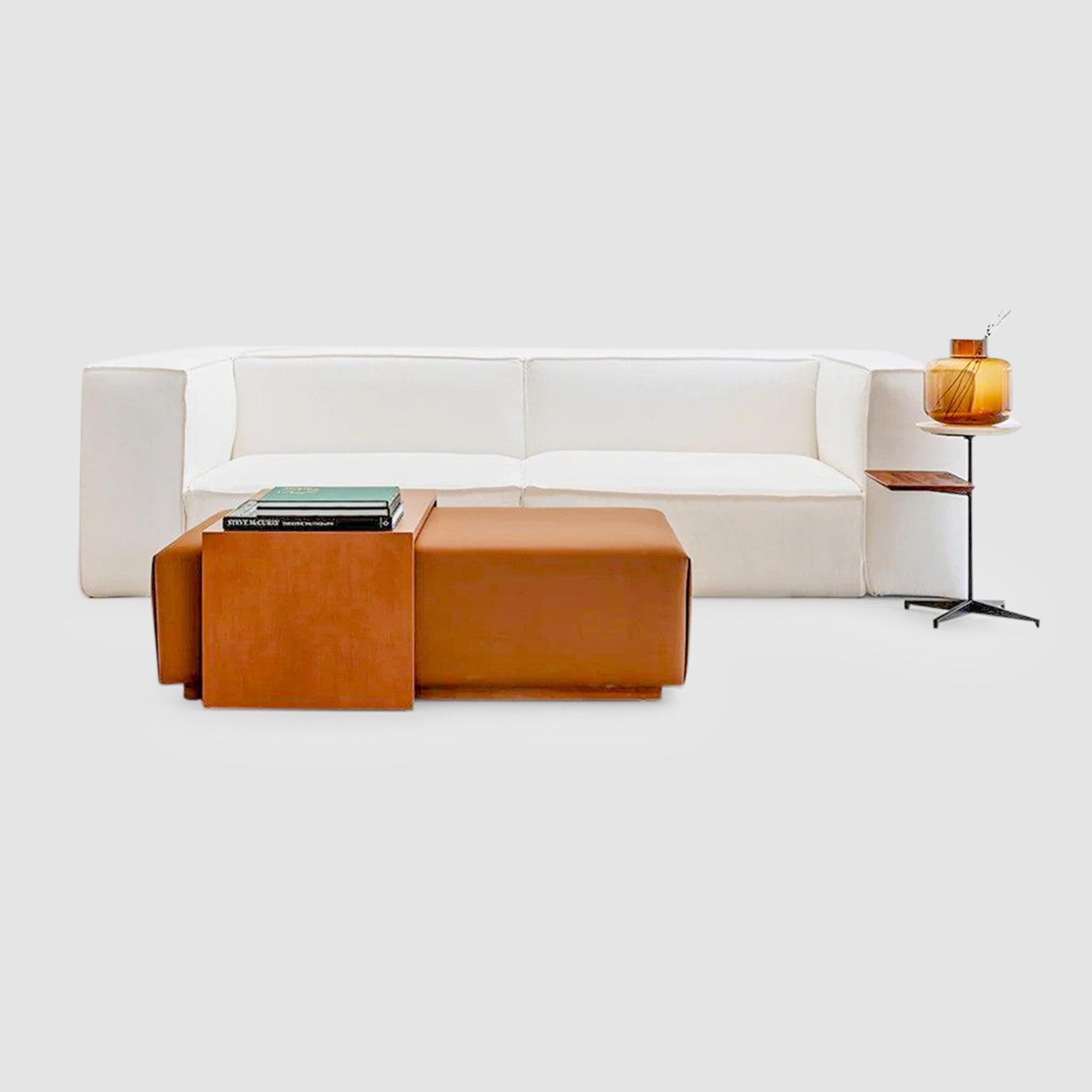 Damien Sofa & Ottoman Bundle