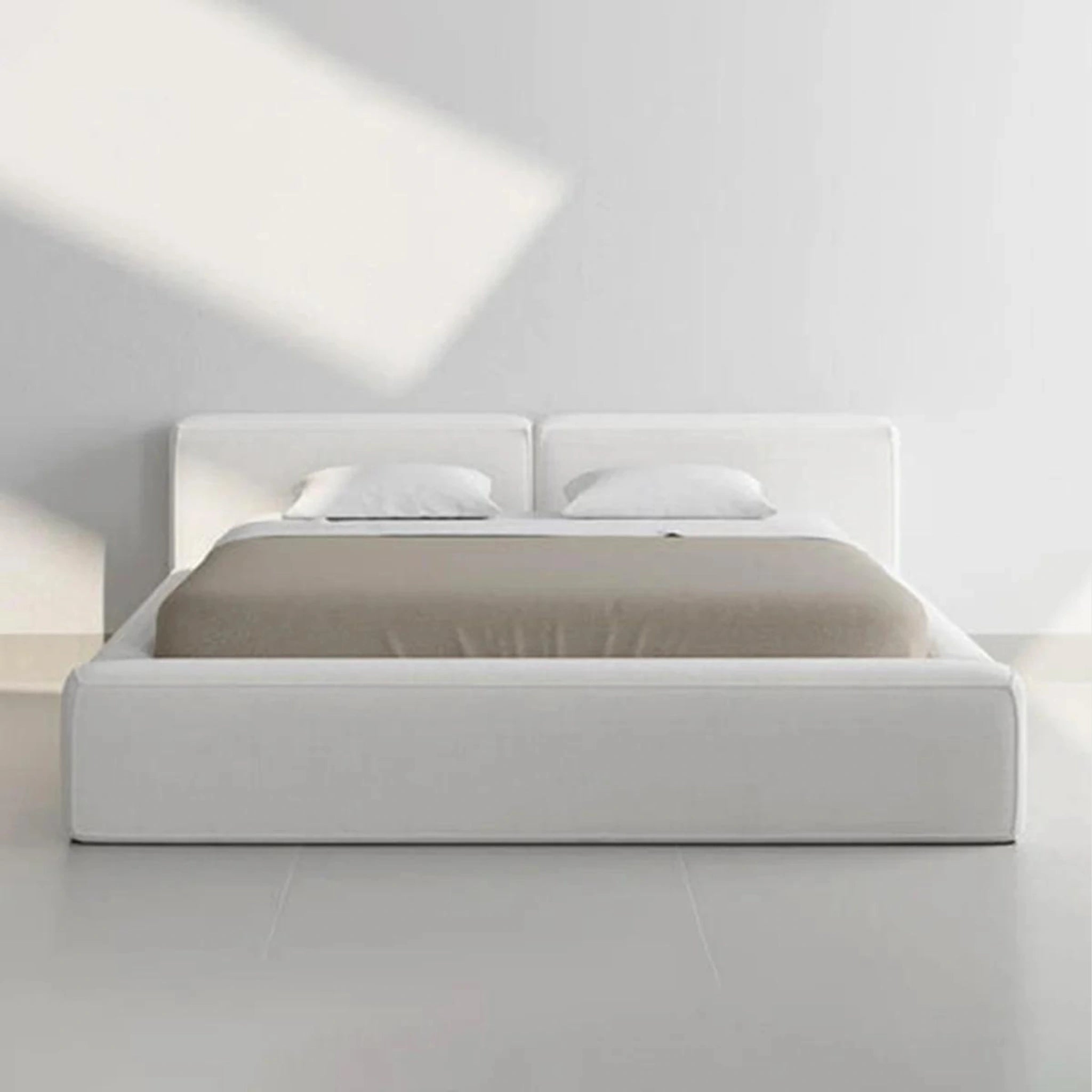 Deluxe Bedroom Trio: Derrel Bed, Alphie Bedside & Douglas Mattress