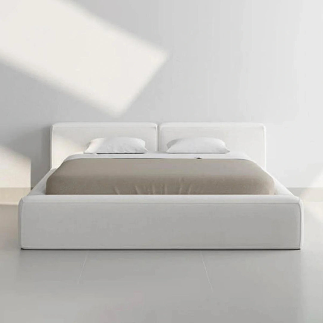 Deluxe Bedroom Trio: Derrel Bed, Alphie Bedside & Douglas Mattress