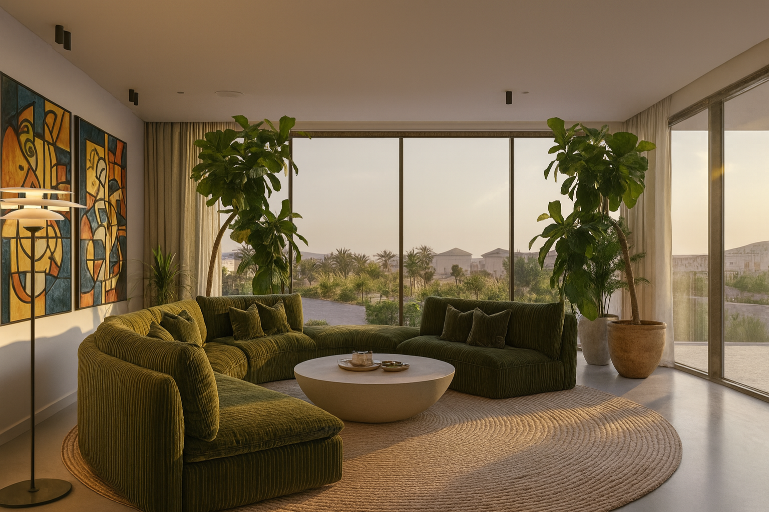 The Avis Conversation Pit Sofa
