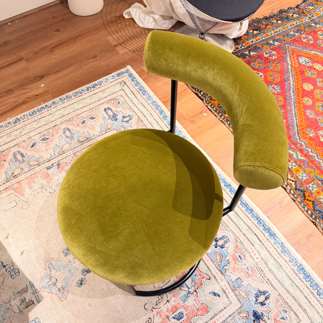 Ready to Ship: The Claudia Chair in Green (L.50xW.60xH.82 cm)
