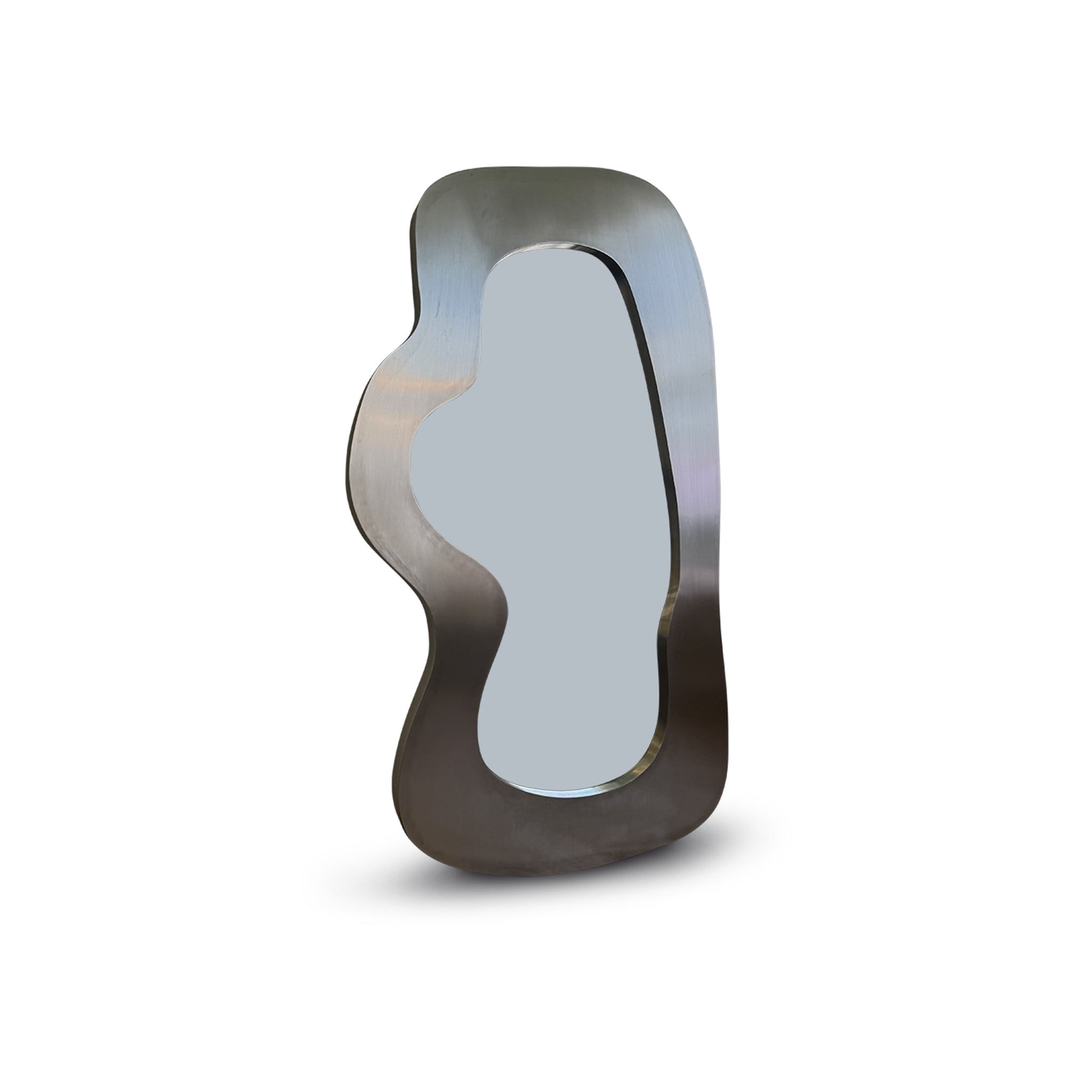 The Millie Mirror in Stainless Steel