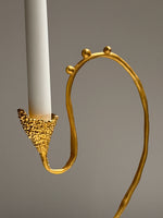 تحميل الصورة إلى عارض المعرض، Standing Frost Candle Holder in Blue by Jude Benhalim