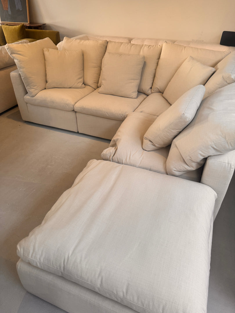 The Avis Sofa 5 PIECES, Offwhite WHS