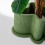 Load image into Gallery viewer, The Rupert Planter in Pistachio Tiles.
