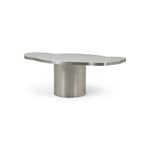 Load image into Gallery viewer, The Jamie Coffee Table in Brushed Stainless Steel
