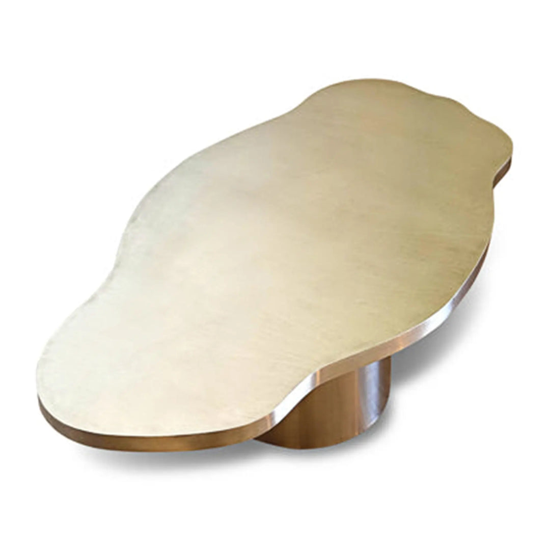The Jamie Coffee Table in Brushed Stainless Steel