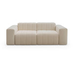 Load image into Gallery viewer, The Klein 4 seater sofa with clean lines and a timeless design, perfect for large family gatherings.
