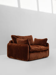 The Avis Feather Cloud Couch One Seater and Half