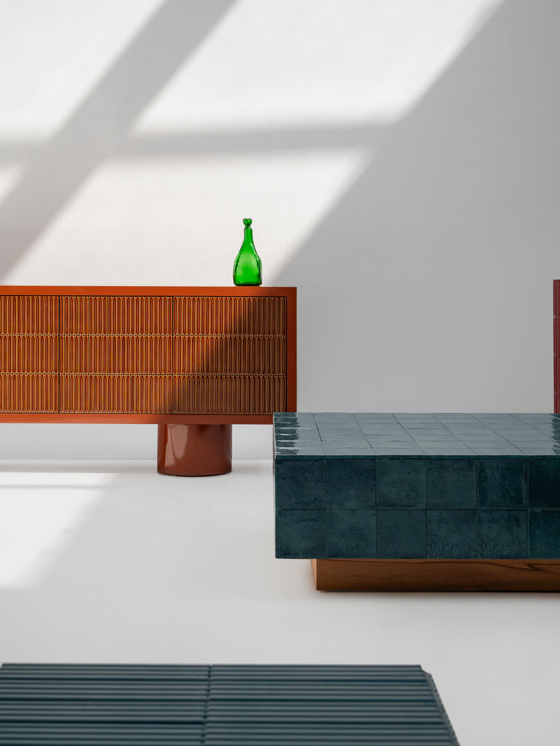 Tile Coffee Table | Modern Geometric Design by Klekktic