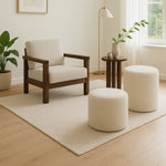 Load image into Gallery viewer, The Mimi Pouf in Boucle
