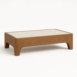 Load image into Gallery viewer, Big coffee table design: The Noah Low Coffee Table combines functionality and style with its spacious surface and elegant materials.
