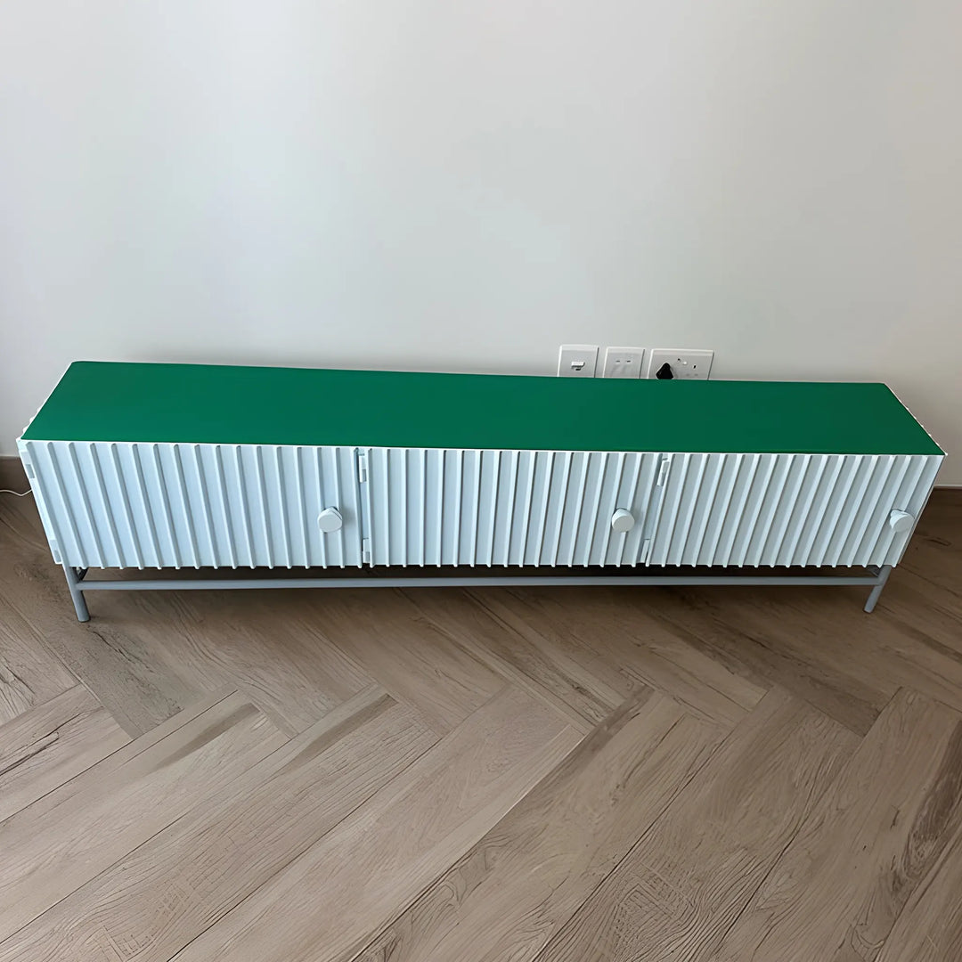 The Rina TV cabinet Dubai design, perfect for organizing electronics and showcasing decor.