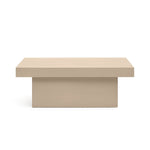 Load image into Gallery viewer, Stone Effect Outdoor Coffee Table with a sleek, modern design for stylish outdoor spaces.

