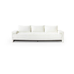 Load image into Gallery viewer, The Sylvia modern white sofa with a sleek and seamless texture, perfect for contemporary interiors.

