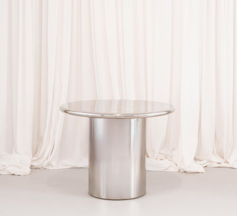 The Marx Dinning Table in Chrome