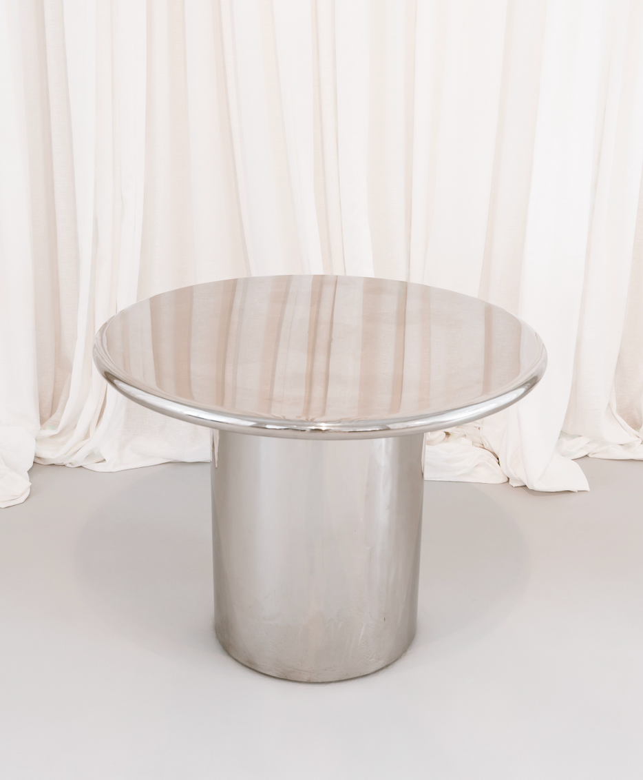 The Marx Dinning Table in Chrome