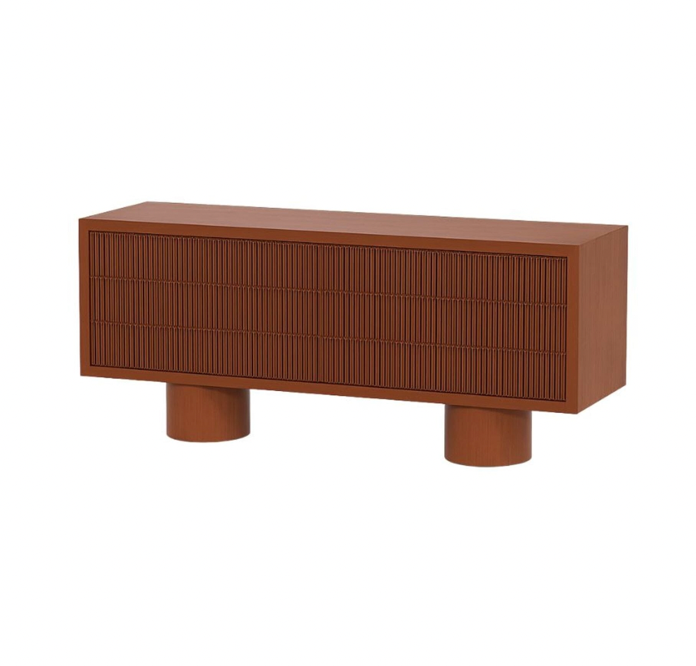 Burnt Orange Zazi Sideboard WHS