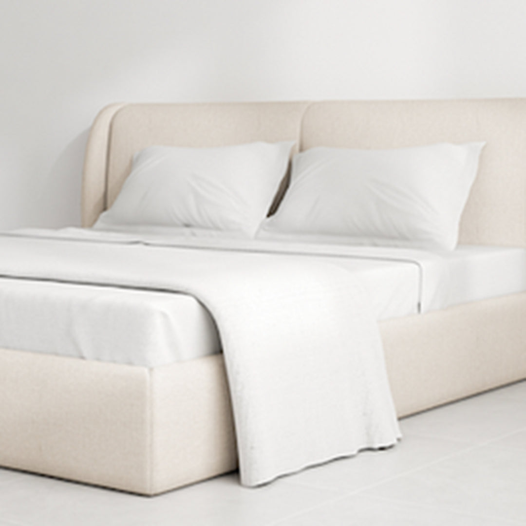 The Ashley Bed - Sophisticated 1970s Italian Design Inspired Bed