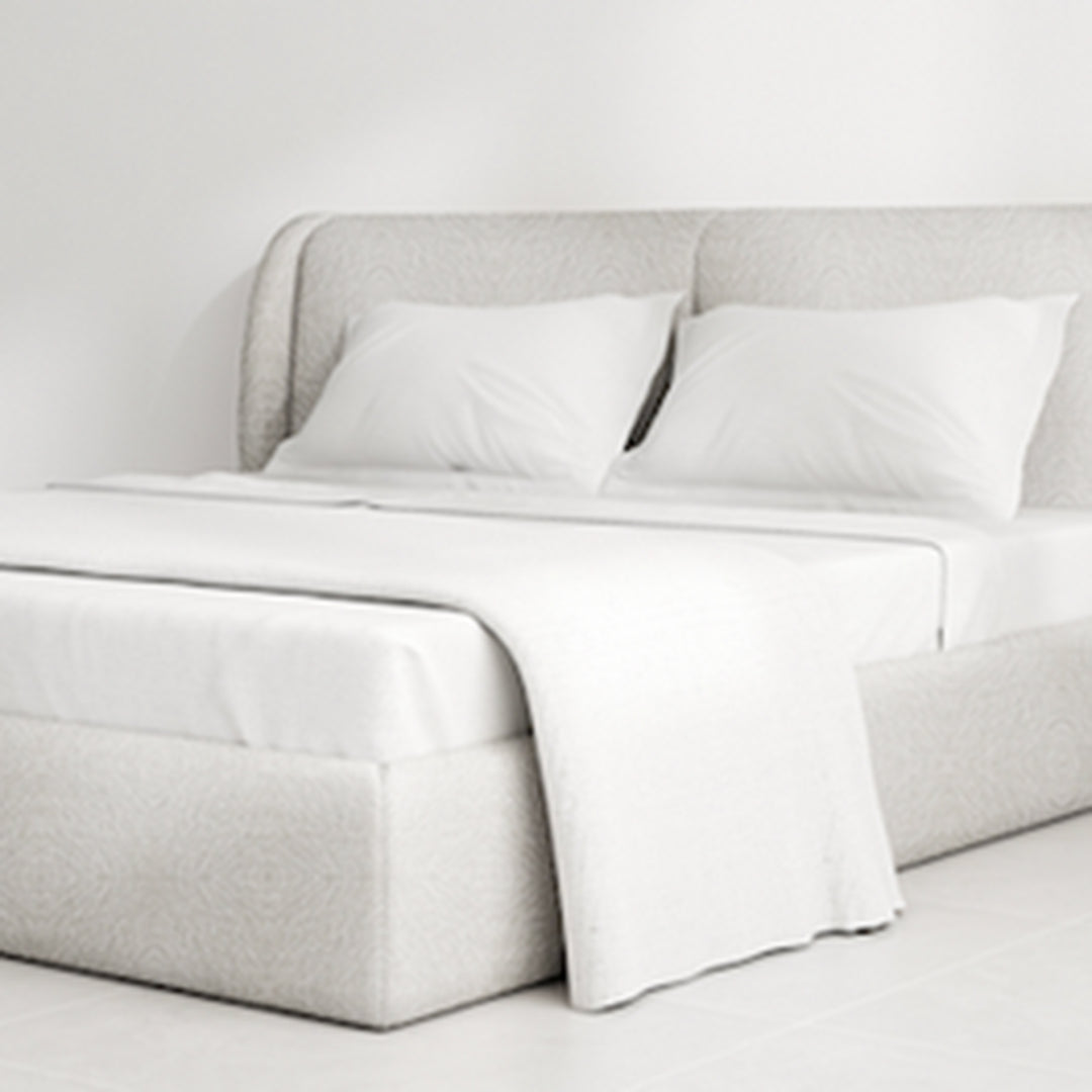 Oversized Curved Headboard - The Ashley Bed