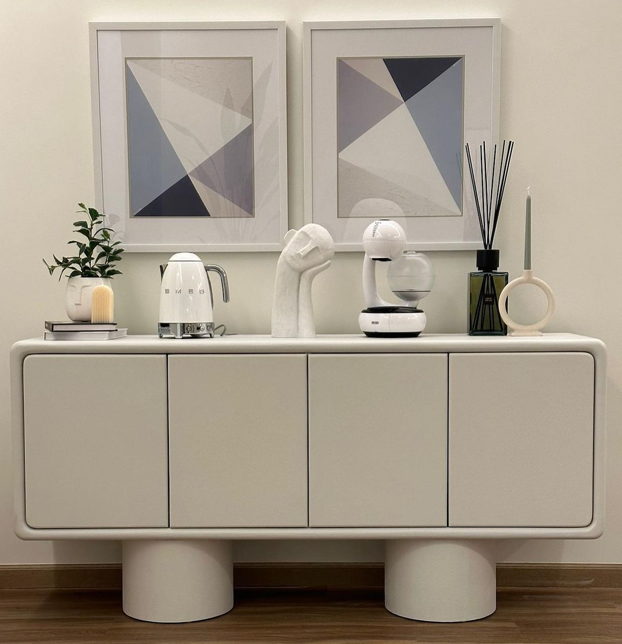 The Barb Sideboard in Microplaster