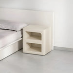Load image into Gallery viewer, The Albert Bedside Table in Microplaster
