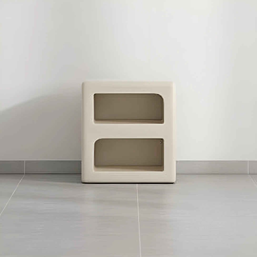 The Albert Bedside Table in Microplaster