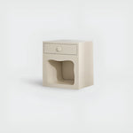 Load image into Gallery viewer, The Alphie Bedside Table in Microplaster

