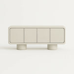 Load image into Gallery viewer, Stylish Microplaster sideboard cabinet displayed against a neutral grey background.
